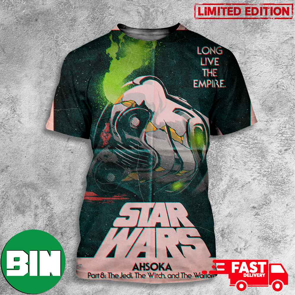 Ahsoka Part 8 The Jedi The Witch And The Warlord Thrawn Star Wars By Butcher Billy 3D T-Shirt Ahsoka Part 8 The Jedi The Witch And The Warlord Thrawn Star Wars By Butcher Billy 3D T-Shirt
