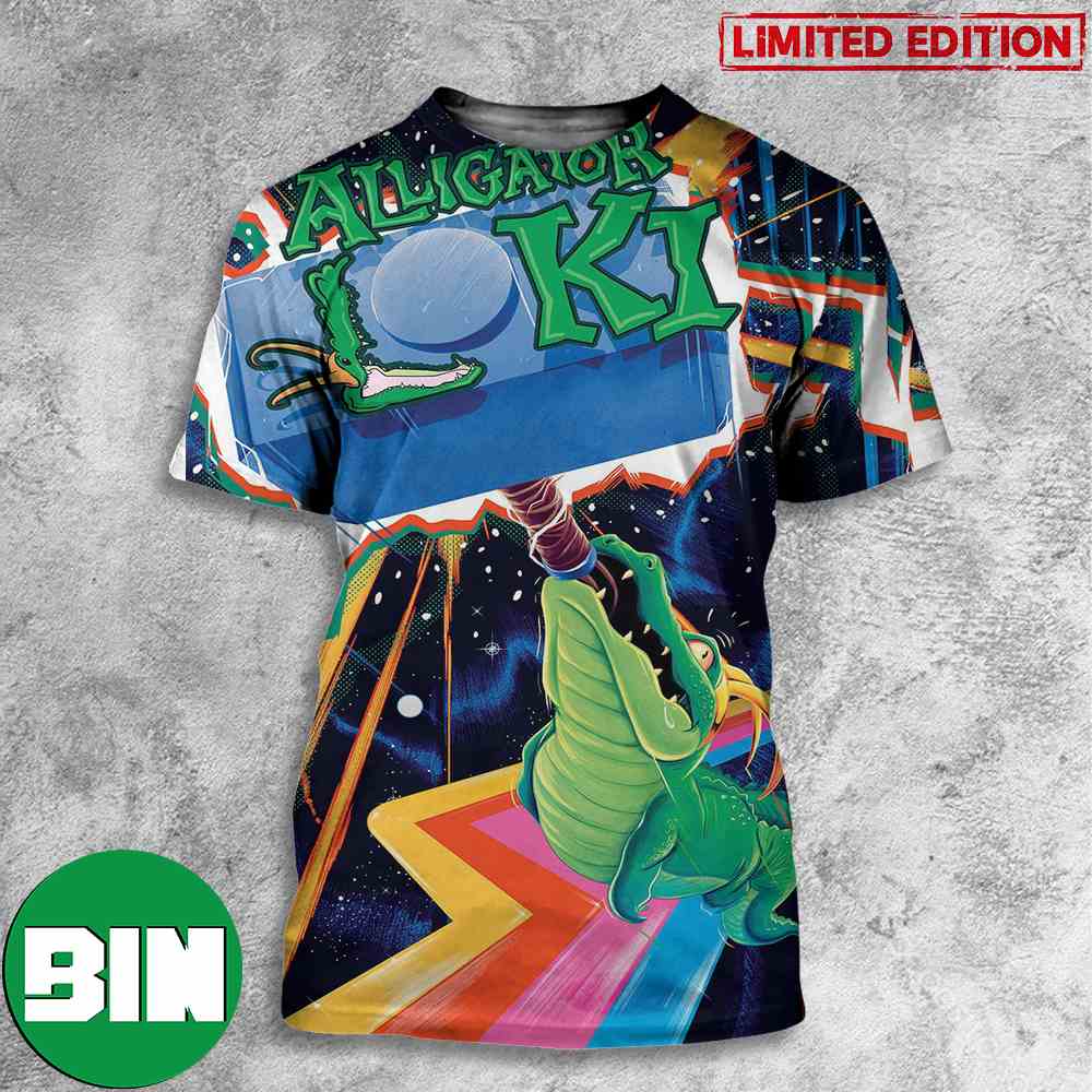 Alligator Loki Marvel Studios Loki Series All Over Print T-Shirt