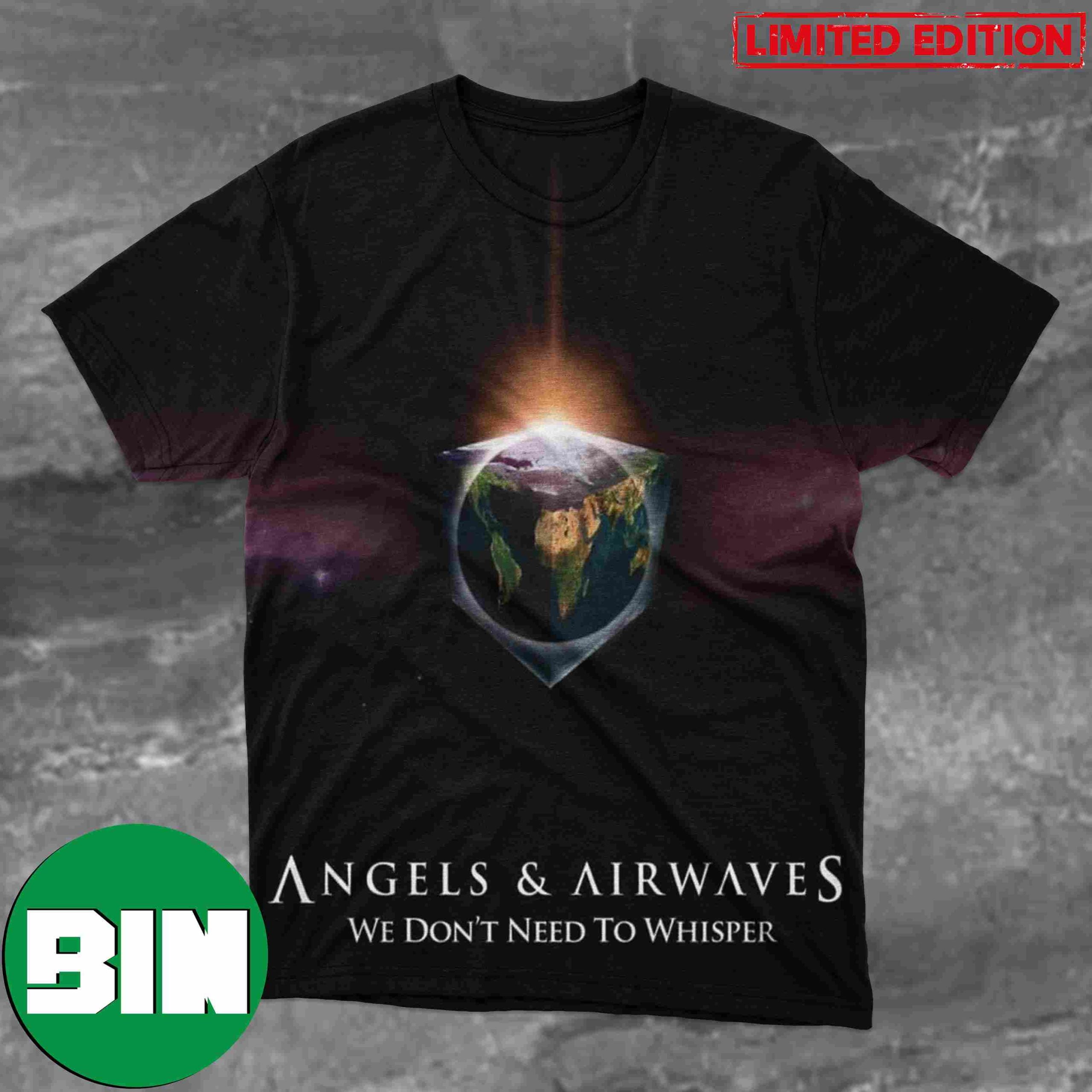Angels And Airwaves Debut Album We Don_t Need To Whisper Was Released On This Day In 2006 All Over Print Shirt