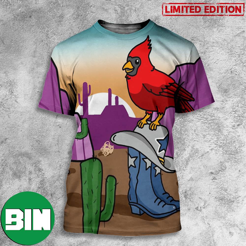 Arizona Sunsets Arizona Cardinals vs Dallas Cowboys 3D T-Shirt