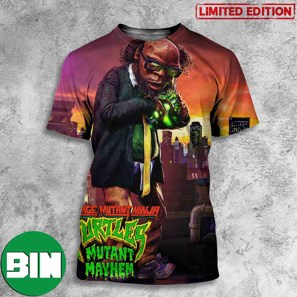Baxter Stockman Teenage Mutant Ninja Turtles Mutant Mayhem TMNT Movie T-Shirt