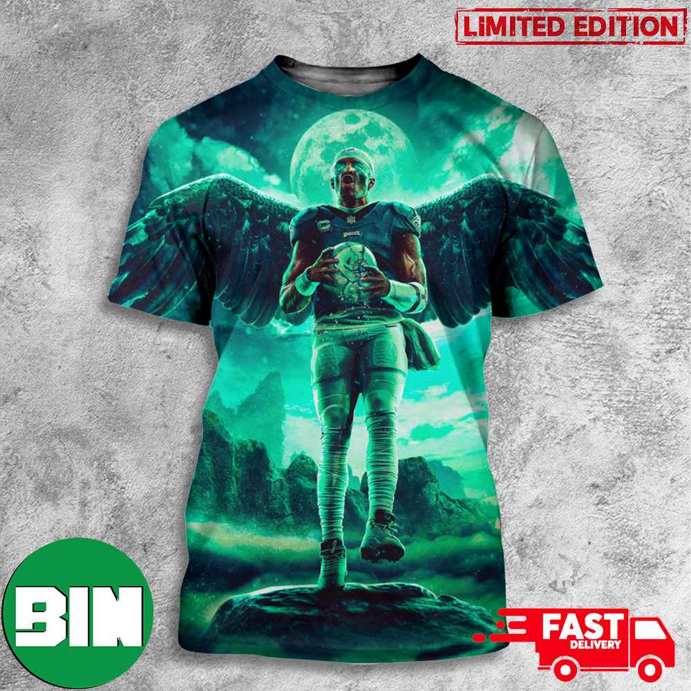 Bleacher Report Jalen Hurts And Philadelphia Eagles Fly Past The Miami Dolphins And Improve To 6-1 3D T-Shirt