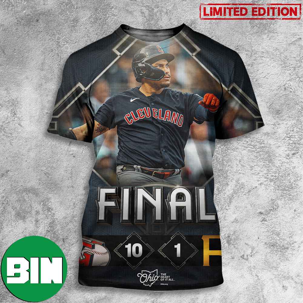 Cleveland Guardians Josh Naylor Owns Pittsburgh For The Land Guardians Wins 3D T-Shirt