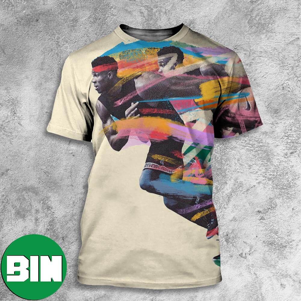 Giannis Antetokounmpo Milwaukee Bucks NBA Art Work All Over Print Shirt