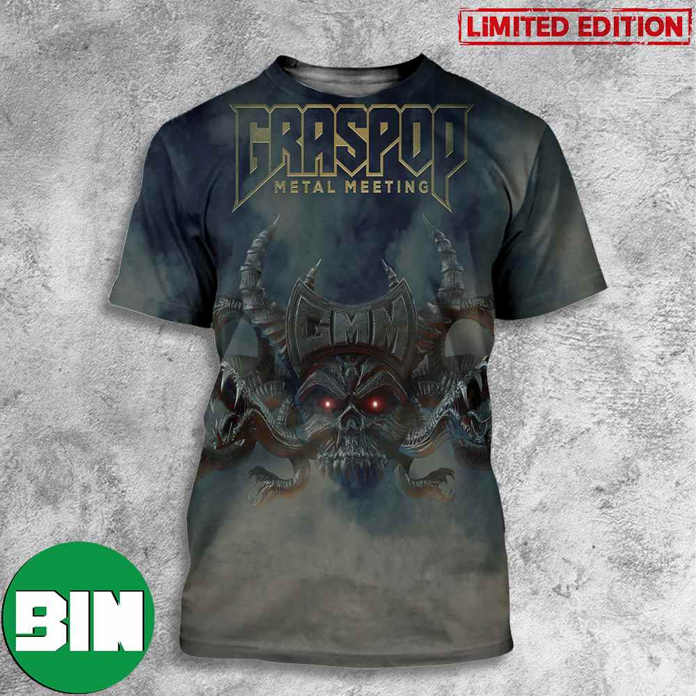 Graspop Metal Meeting 2023 Logo Metal Music Festival Heavy Metal GMM23 Fan Gifts T-Shirt