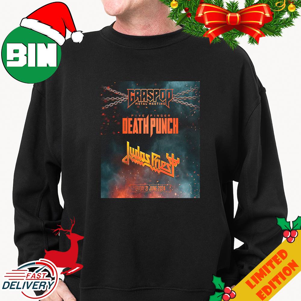 Graspop Metal Meeting Judas Priest Five Finger Death Punch Friday 21 June 2024 GMM24 T-Shirt Graspop Metal Meeting Judas Priest Five Finger Death Punch Friday 21 June 2024 GMM24 T-Shirt