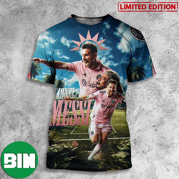 Lionel Messi Wasted No Time Making His Presence Felt At Inter Miami CF All Over Print T-Shirt