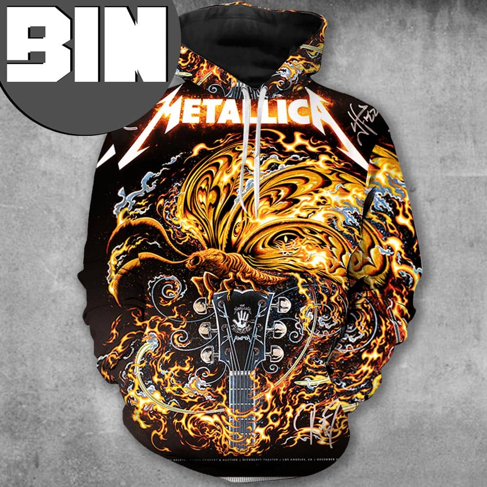 Matallica All Within My Hand Helping Hand Concert Hoodie