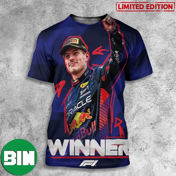 Max Verstappen Wins The Hungarian Grand Prix Hungarian GP F1 3D T-Shirt