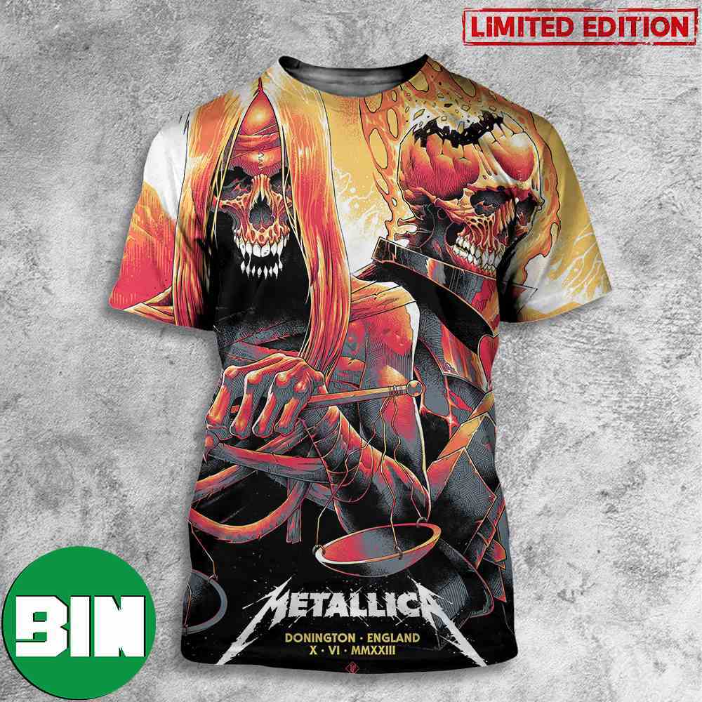 Metallica M72 World Tour 2023 No Repeat Weekend Download Fest M72 Donington England 3D T-Shirt Metallica M72 World Tour 2023 No Repeat Weekend Download Fest M72 Donington England 3D T-Shirt