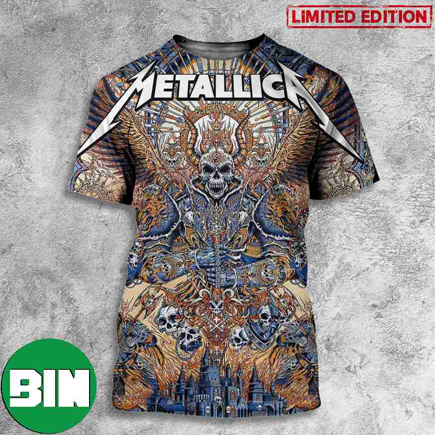 Metallica M72 World Tour In Gothenburg Sweden M72 Gothenburg Suecia June 16 18 2023 3D T-Shirt Metallica M72 World Tour In Gothenburg Sweden M72 Gothenburg Suecia June 16 18 2023 3D T-Shirt