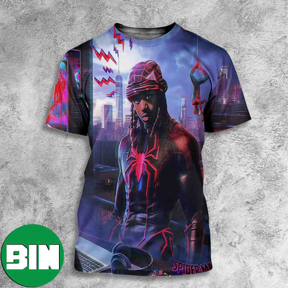 Metro Boomin Spiderman Across The Spiderverse Movie And Soundtrack Out June 2nd 2023 All Over Print T-Shirt