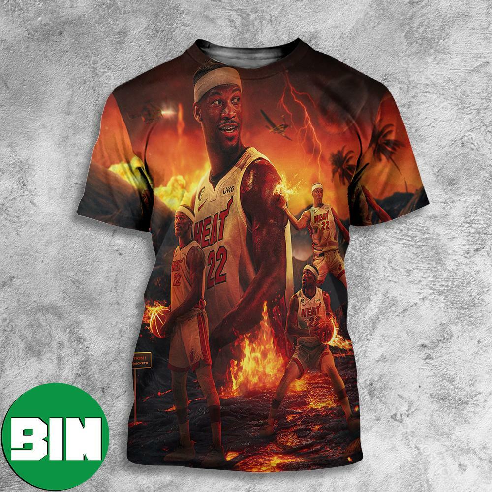 Miami Heat Defeat Milwaukee Bucks Jimmy Butler NBA Playoffs All Over Print Shirt
