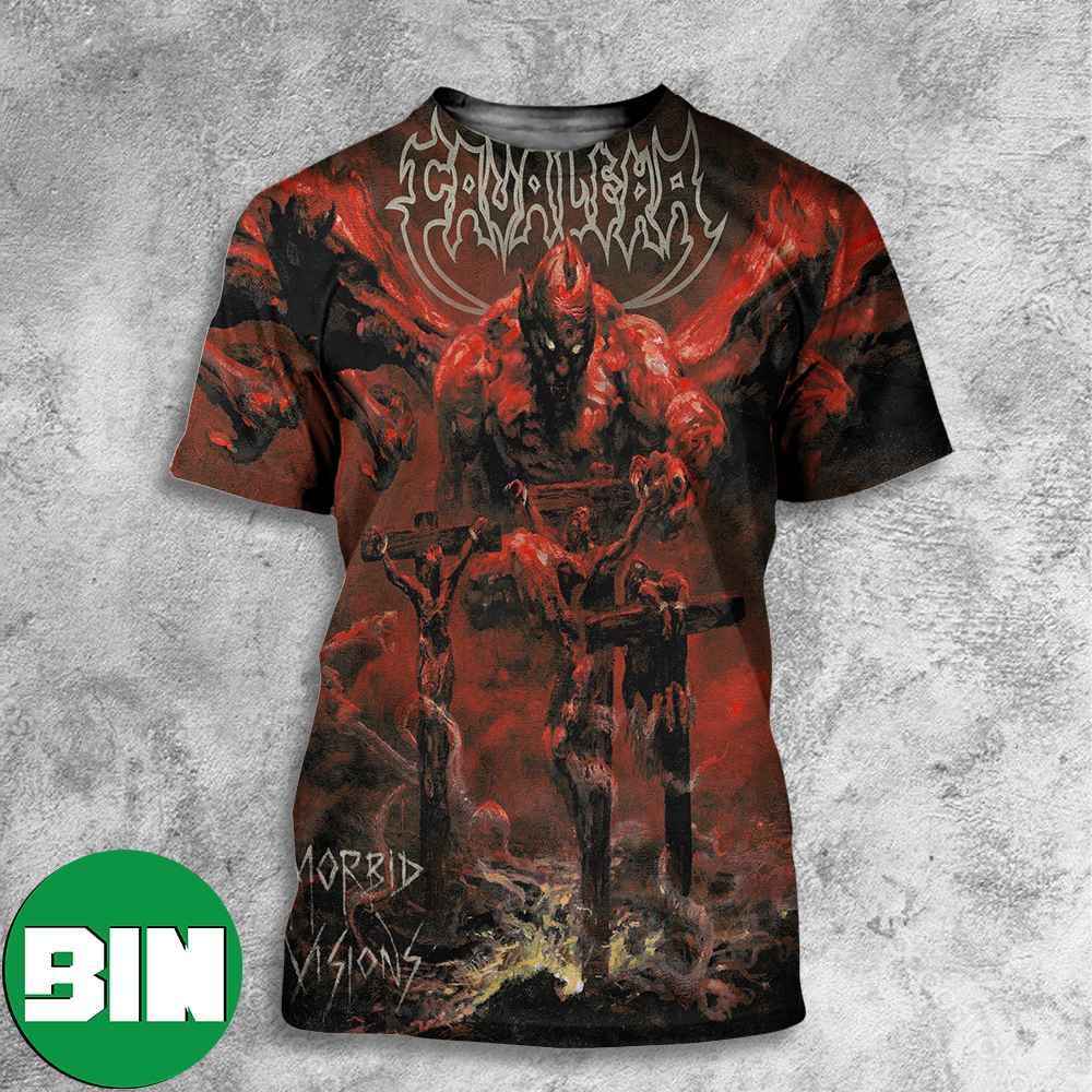 Morbid Visions Album Sepultura First Ep Cavalera Conspiracy Metal Legends All Over Print T-Shirt Morbid Visions Album Sepultura First Ep Cavalera Conspiracy Metal Legends All Over Print T-Shirt