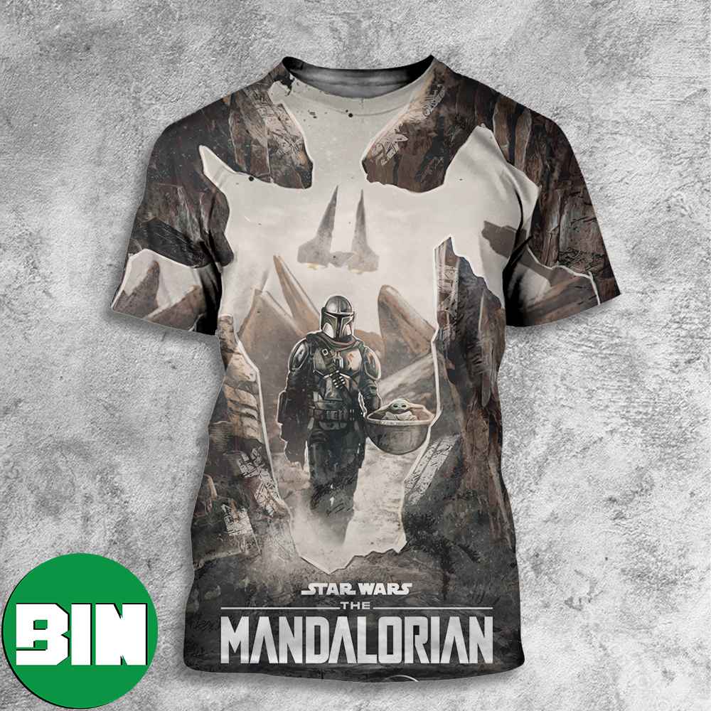New Art Inspired By The Lastest Season Of The Mandalorian Star Wars Disney Plus All Over Print Shirt New Art Inspired By The Lastest Season Of The Mandalorian Star Wars Disney Plus All Over Print Shirt