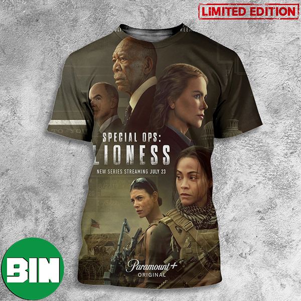 New TV Show Alert Special Ops Lioness 3D T-Shirt