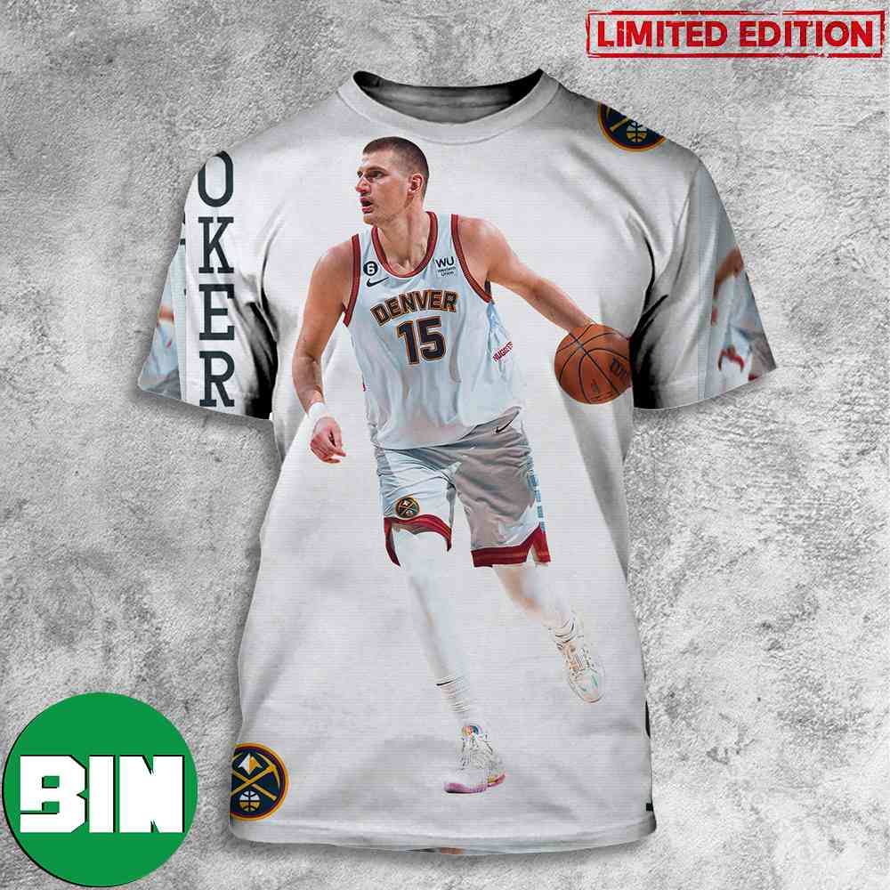 Nikola Jokic Denver Nuggets Drops The First 30-20-10 Game In NBA Finals History 2023 3D T-Shirt Nikola Jokic Denver Nuggets Drops The First 30-20-10 Game In NBA Finals History 2023 3D T-Shirt