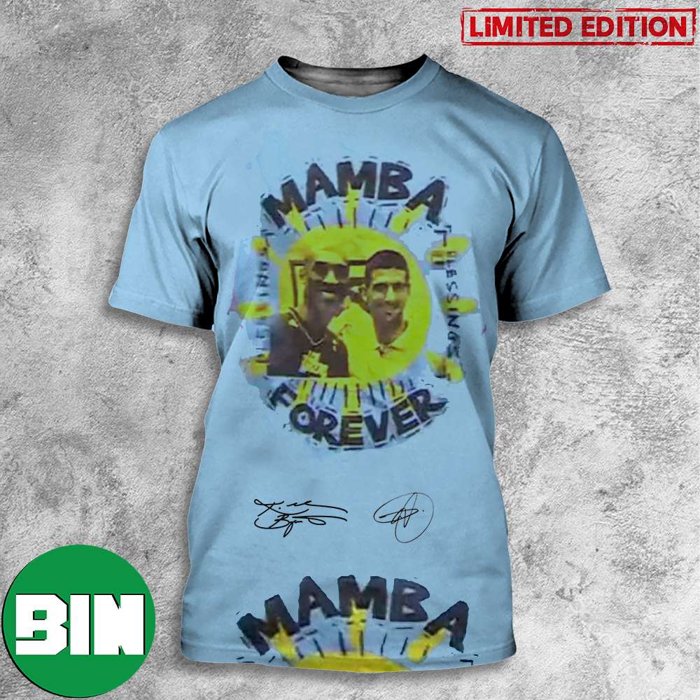 Novak Djokovic Mamba Forever Kobe Bryant x Novak Djokovic Signatures T-Shirt
