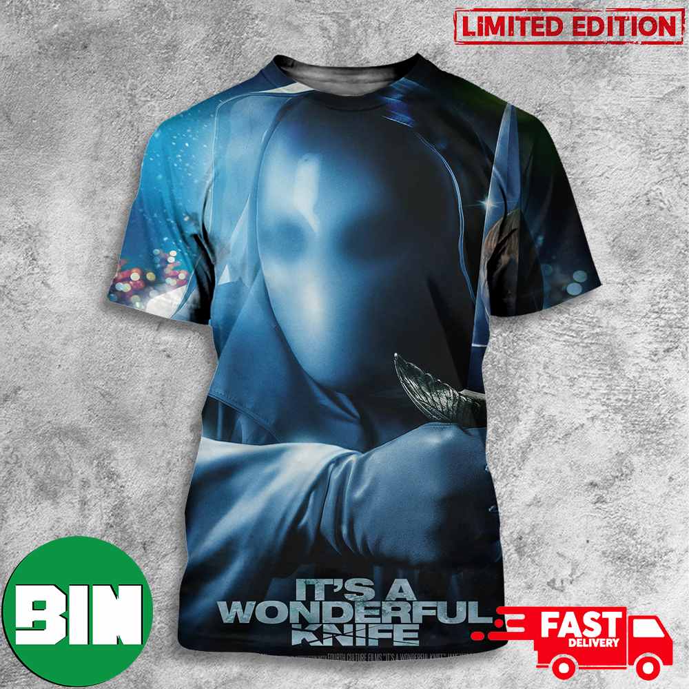Official International Poster For The Excellent Upcoming Christmas Slasher It_s A Wonderful Knife 3D T-Shirt