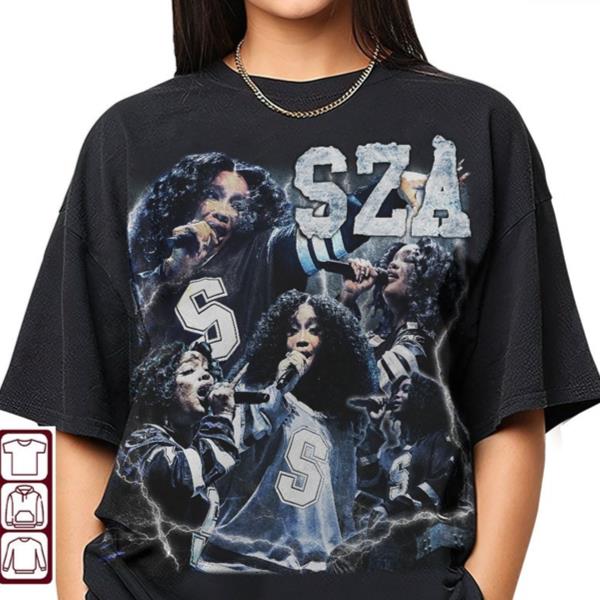 SZA 90s Vintage Shirt, sza Bootleg Shirt, sza Tee, sos Shirt, SOS Tee, SOS Merch