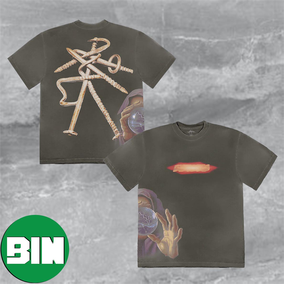 Screwed Tee UTOPIA Tee V Travis Scott Merch T-Shirt