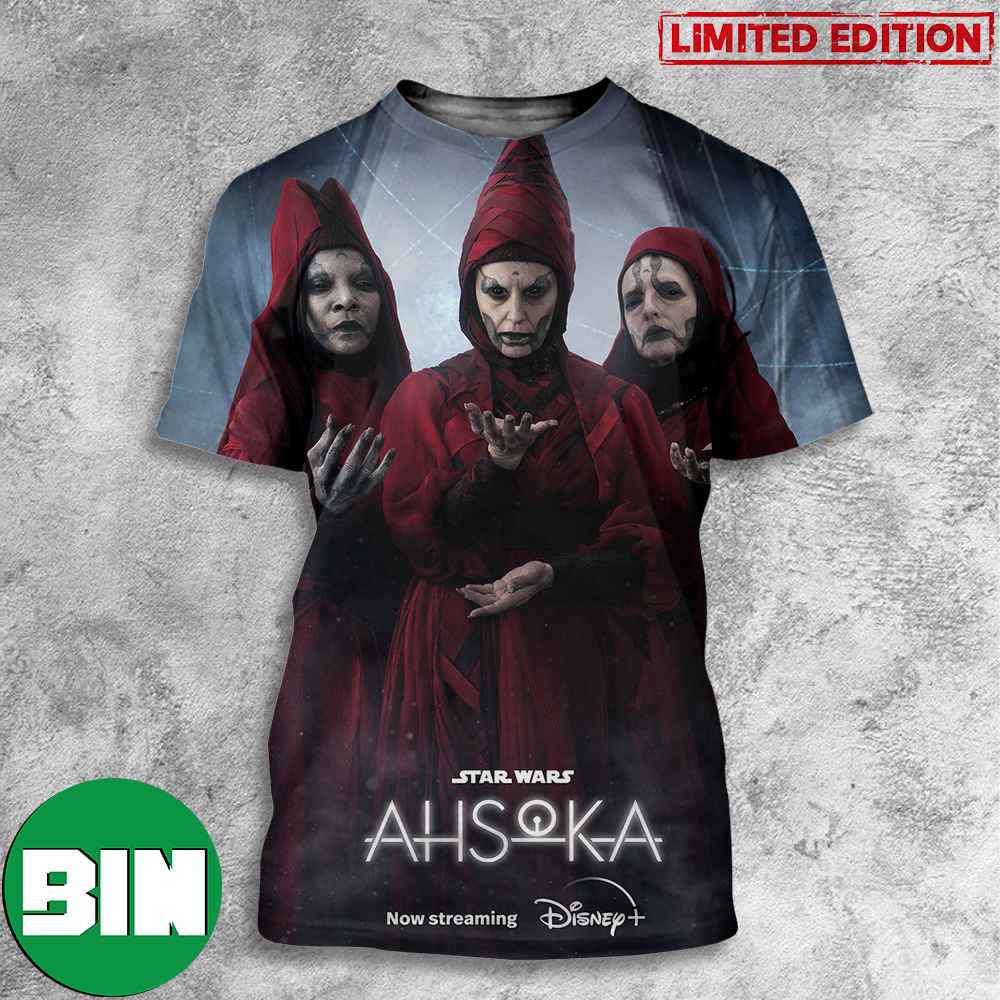 See The Great Mothers In Ahsoka Official Star Wars Original Series On Disney Plus 3D T-Shirt See The Great Mothers In Ahsoka Official Star Wars Original Series On Disney Plus 3D T-Shirt