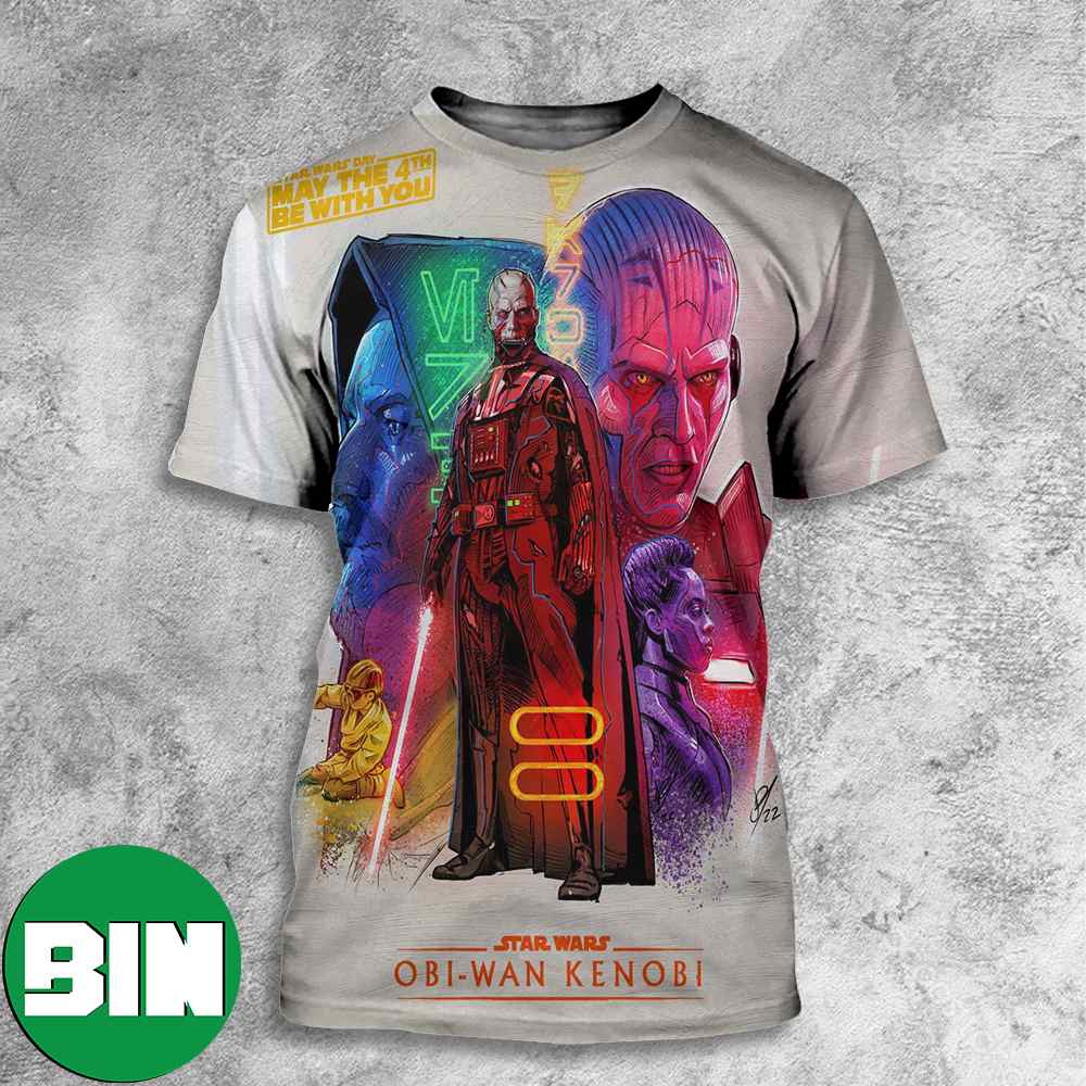 Star Wars Day May The 4th Be With You Star Wars Obi-Wan Kenobi All Over Print Shirt