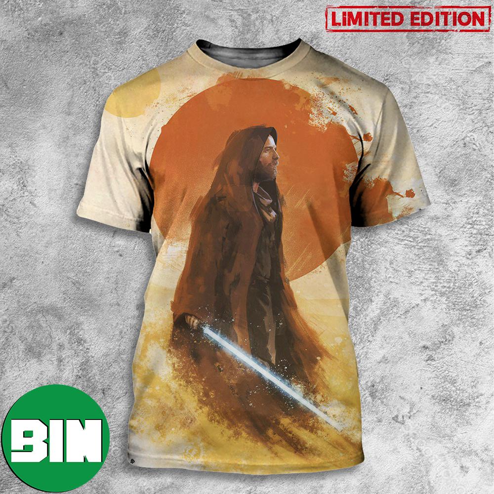 Star Wars Obi-Wan Kenobi Season 2 Disney Movie 3D T-Shirt