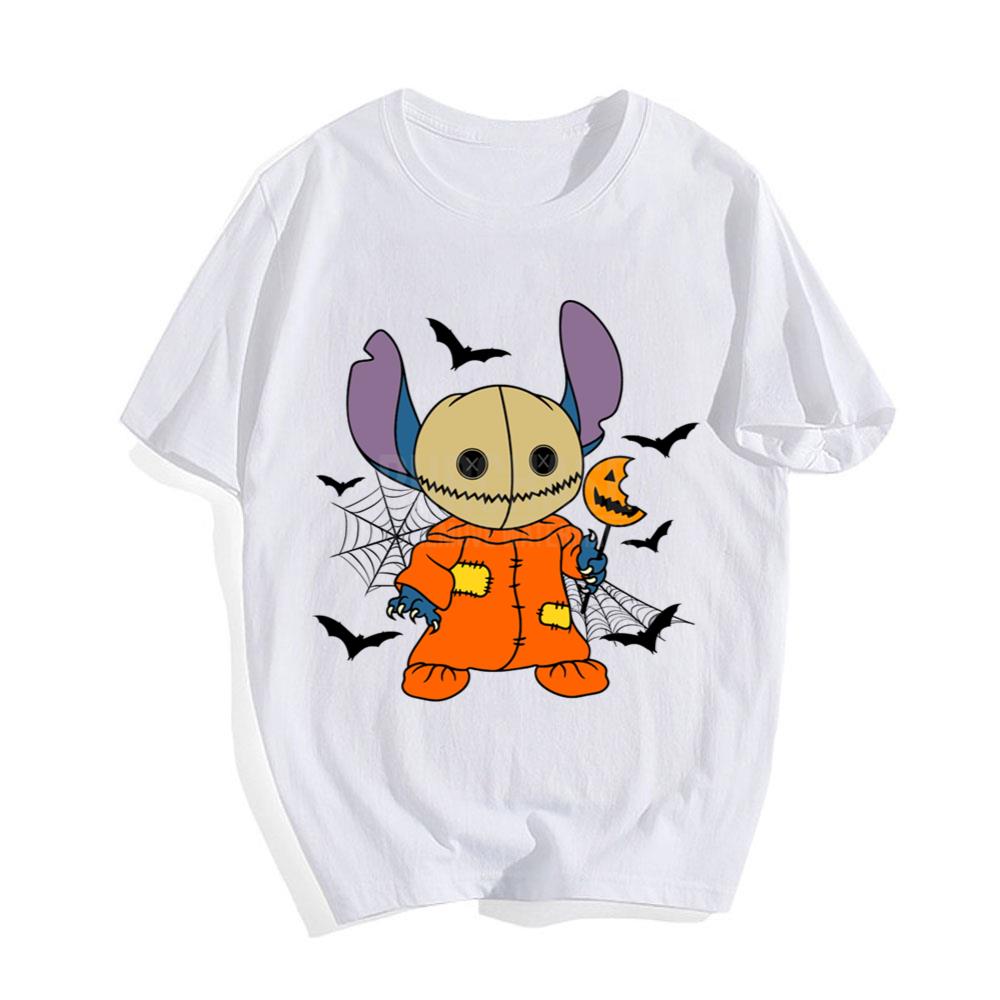 Stitch x Sam Trick Or Treat Halloween T-Shirt