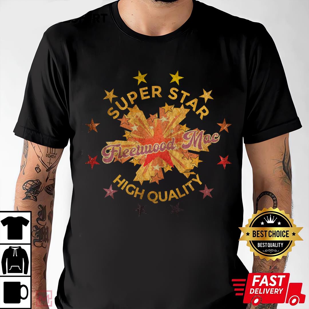 Super Star Fleetwood Mac T-shirt