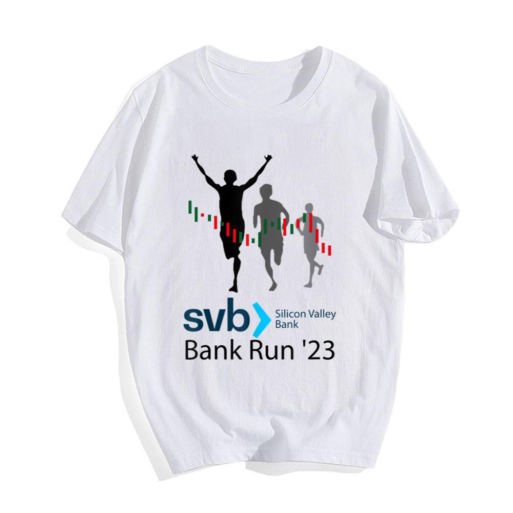 Svb Silicon Valley Bank Run 23 T-Shirt
