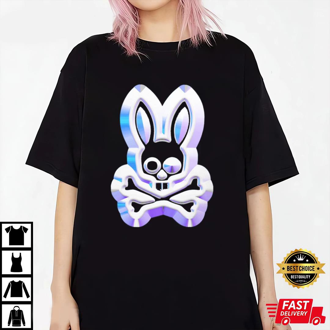 Sweet And Psycho Shirt, Bunny Lover Tee, Bunny Shirt