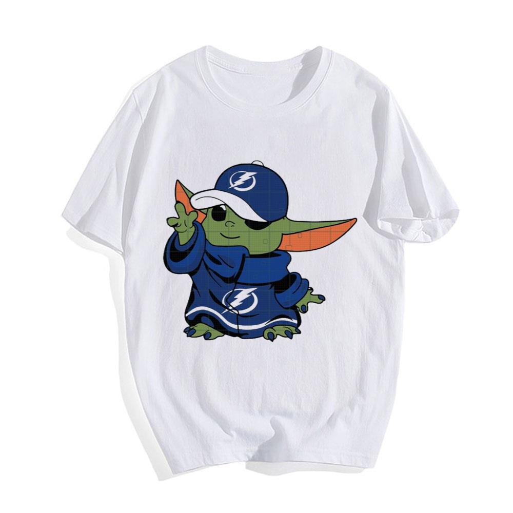 Tampa Bay Buccaneers NFL Baby Yoda Star Wars T-Shirt