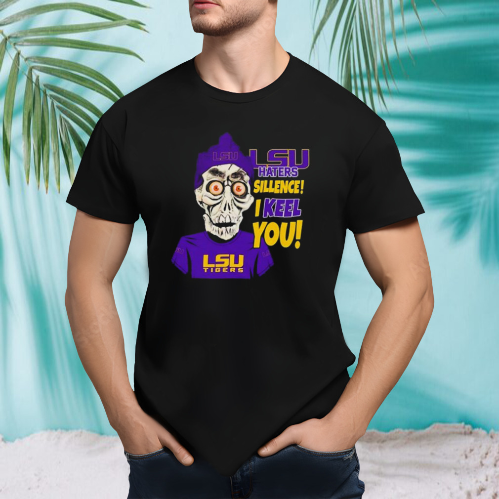 Jeff Dunham LSU Tigers Haters Silence shirt