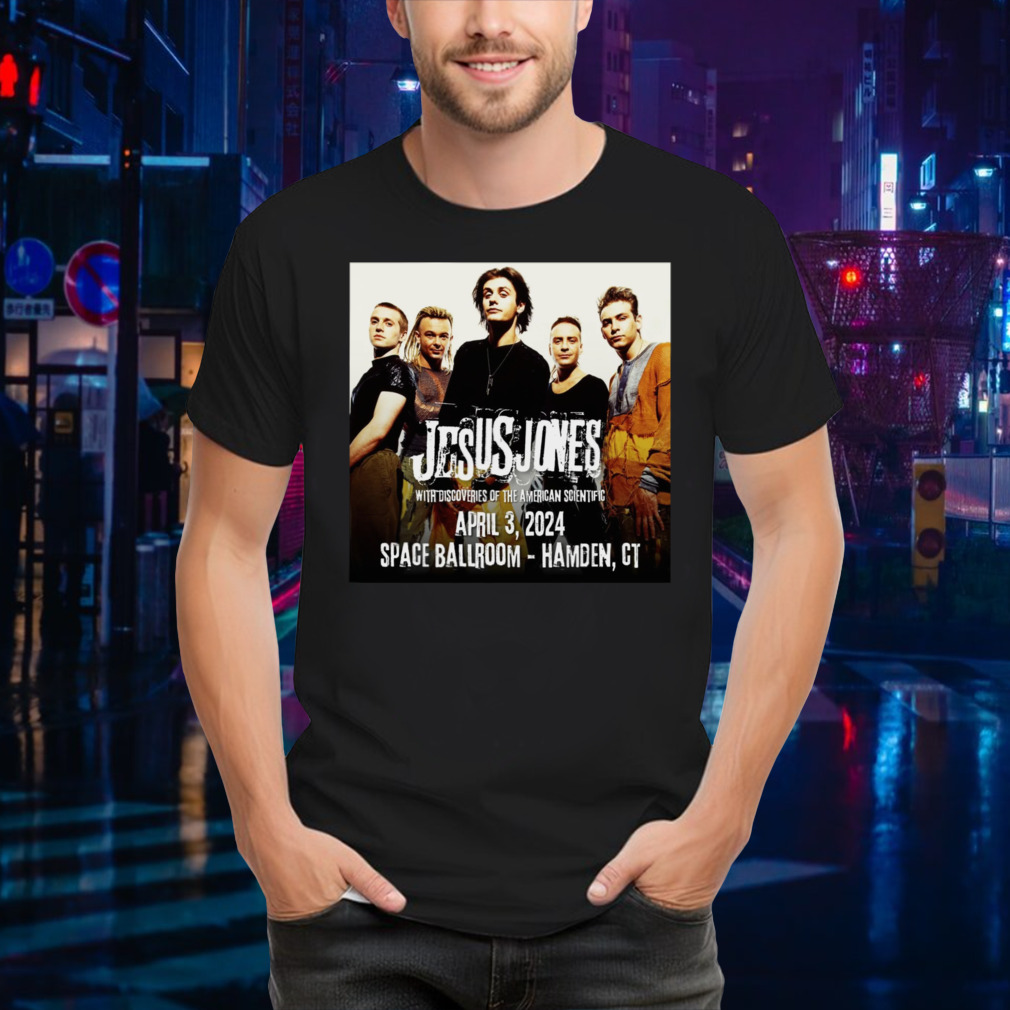 Jesus Jones Tour 2024 poster shirt