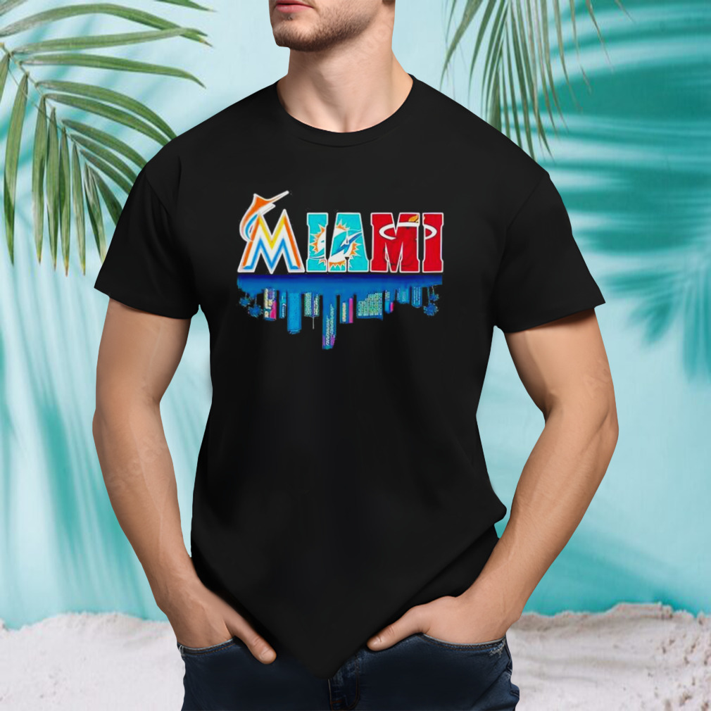 Miami Miami Marlins Baseball Team Logo shirt