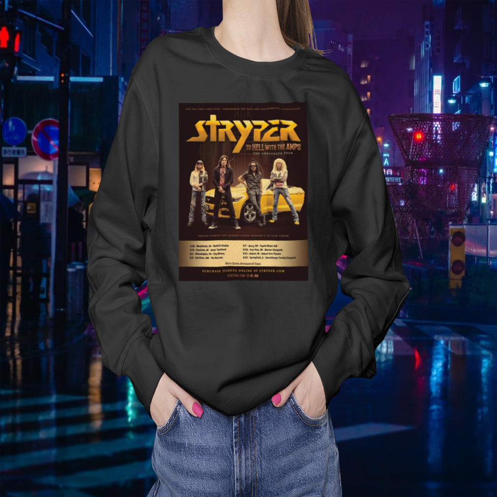 stryper tour t shirt