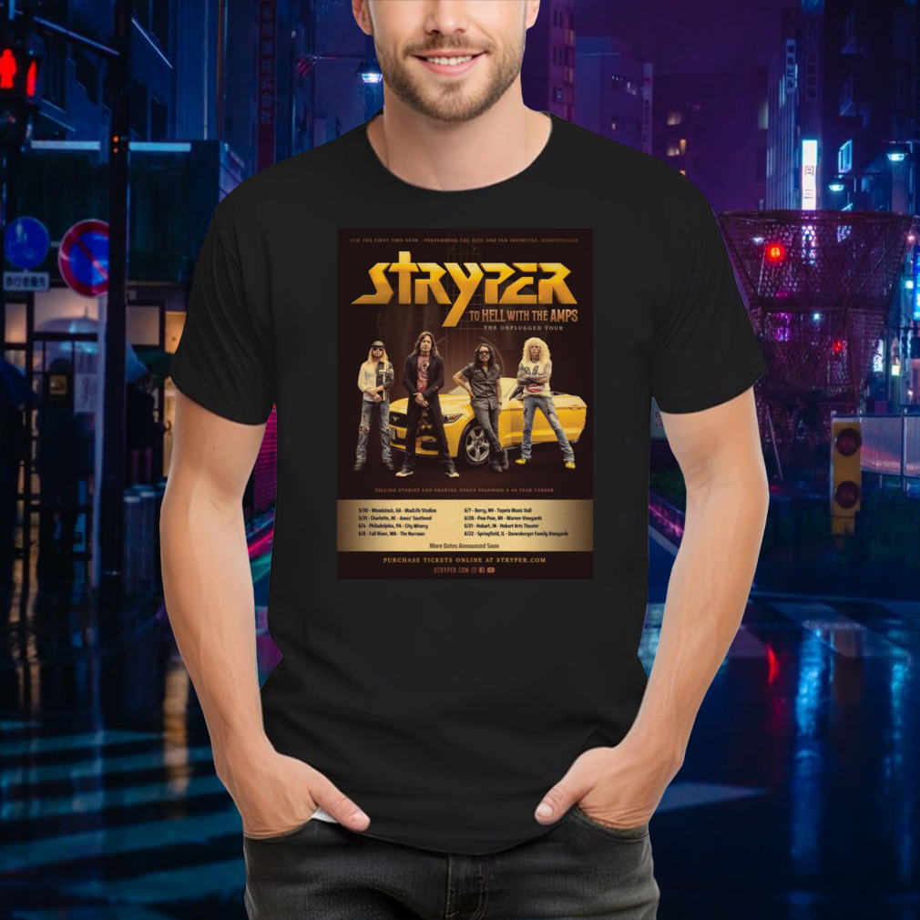 stryper tour t shirt