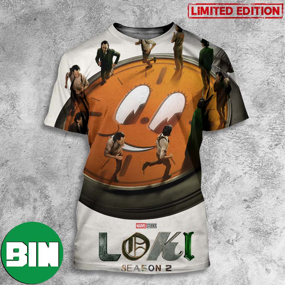 T-Minus 100K Minutes Until Loki Season 2 x Miss Minutes 3D T-Shirt