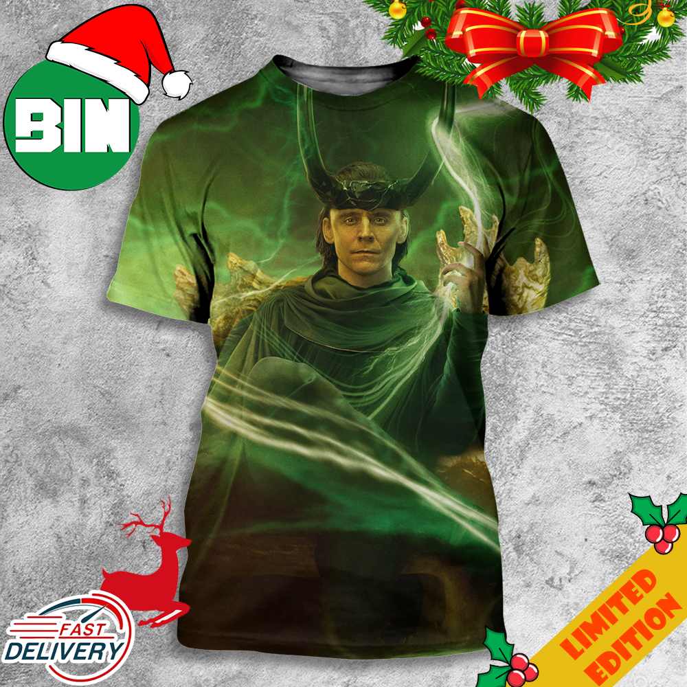 Textless Poster For Loki Season 2 Final God Of Stories Glorious Purpose Ouroboros 3D T-Shirt