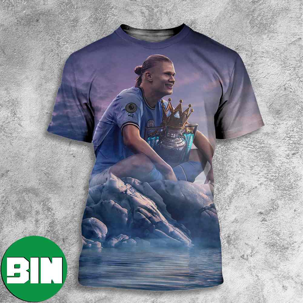 That Champion Feeling Erling Haaland Manchester City Premier League All Over Print Shirt