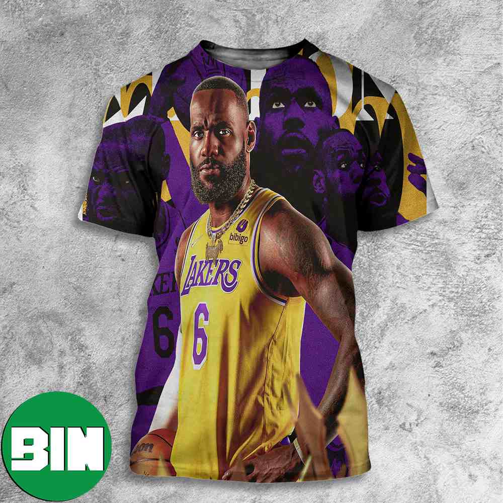 The Chosen One The King LeBron James Los Angeles Lakers NBA Playoffs All Over Print Shirt