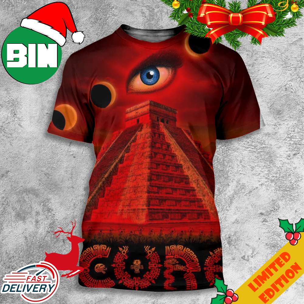 The Cure On Stage Tonight At Corona Capital Autodromo Hermanos Rodriguez Mexico City Domingo 19 November Shows Of A Lost World 2023 3D T-Shirt