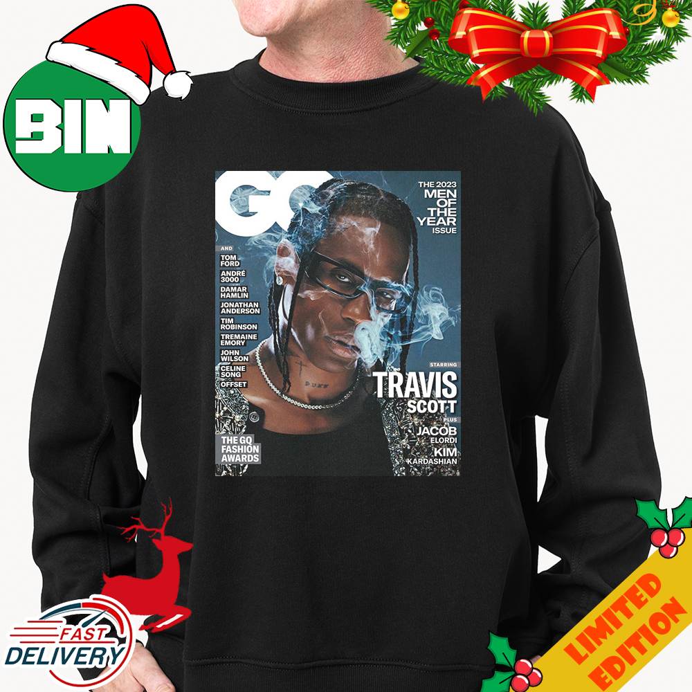 Travis Scott On The Cover Of GQ_s 2023 Man Of The Year Issue T-Shirt