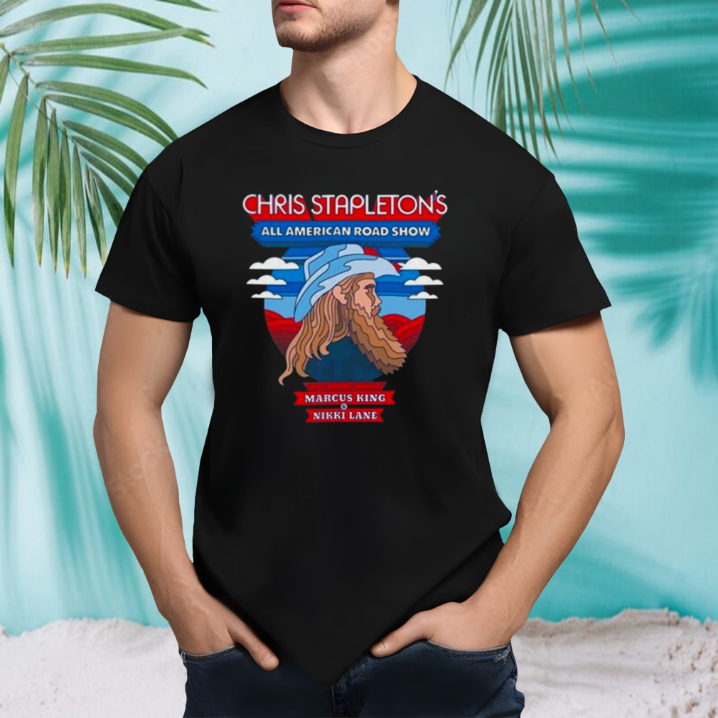 Chris Stapleton’s 2024 All American Road Show Tour T-Shirt