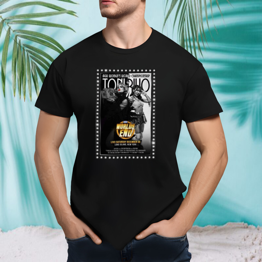 Matchup Monday Toni Storm Vs Riho 2 Aew Worlds End 2023 Variant T-shirt