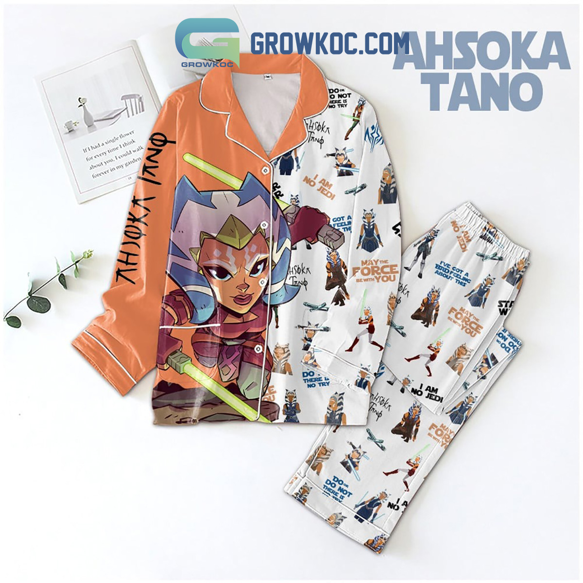 Ahsoka Tano May The Force Be With You Pajamas Set