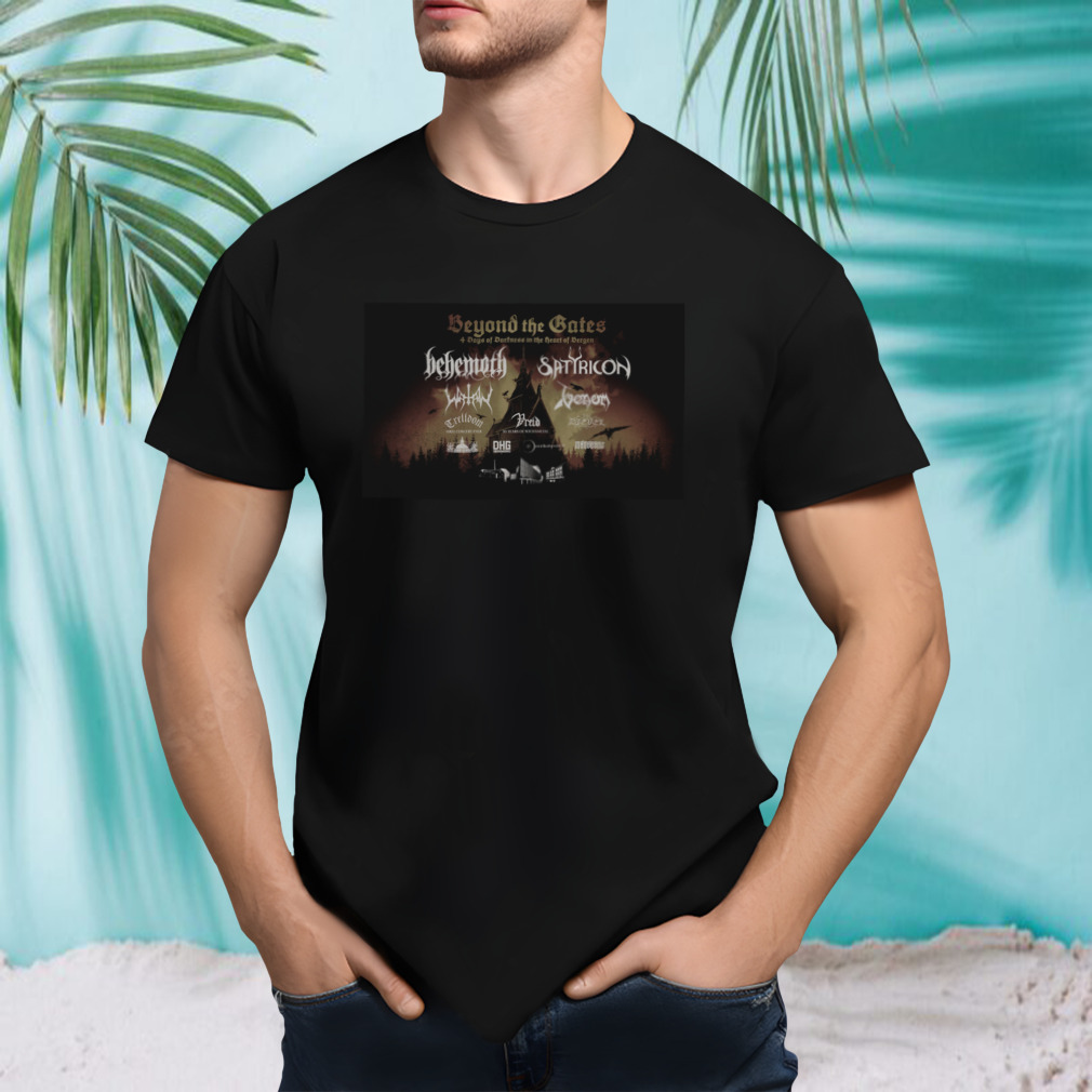 Beyond The Gates 2024 poster shirt