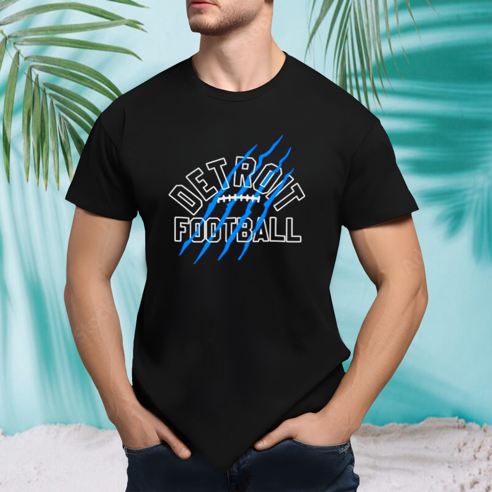 Monstars Detroit Football Scratches Lions shirt
