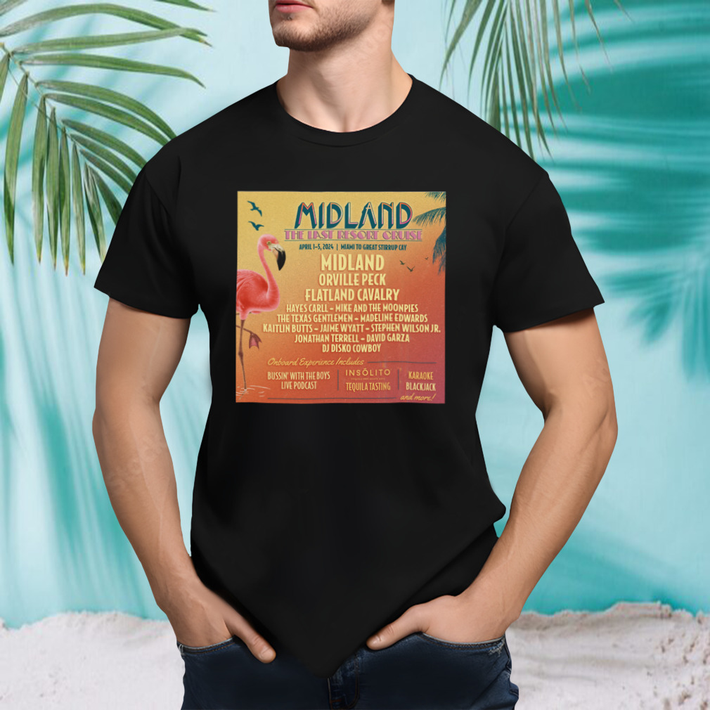 The Last Resort Cruise 2024 poster shirt